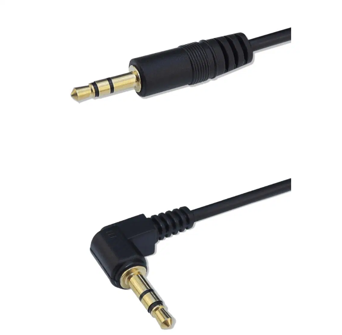 3.5mm Stereo Audio Male to Male Spring Spiral Retractable Cable