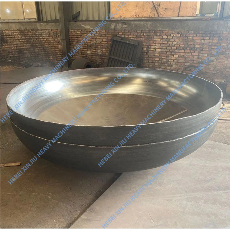 Auto Spare Parts Carbon Steel Welded Pipe Elliptical Dished Seal Head Ends Cap for Pressure Vessel Cap