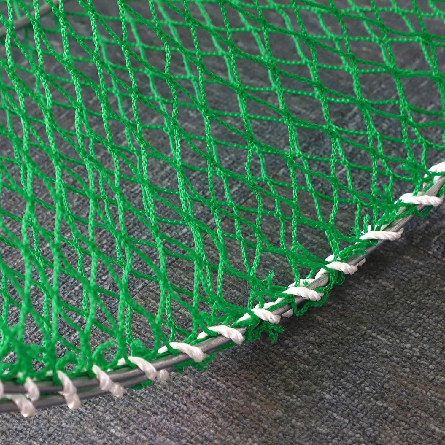 Green Color PE Knotless Net Noble Fish Trap