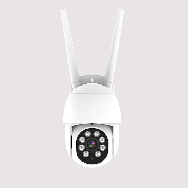 Cámara WiFi Cámara de seguridad de domo de exterior inalámbrica IP de seguimiento automático CCTV Red de cámaras