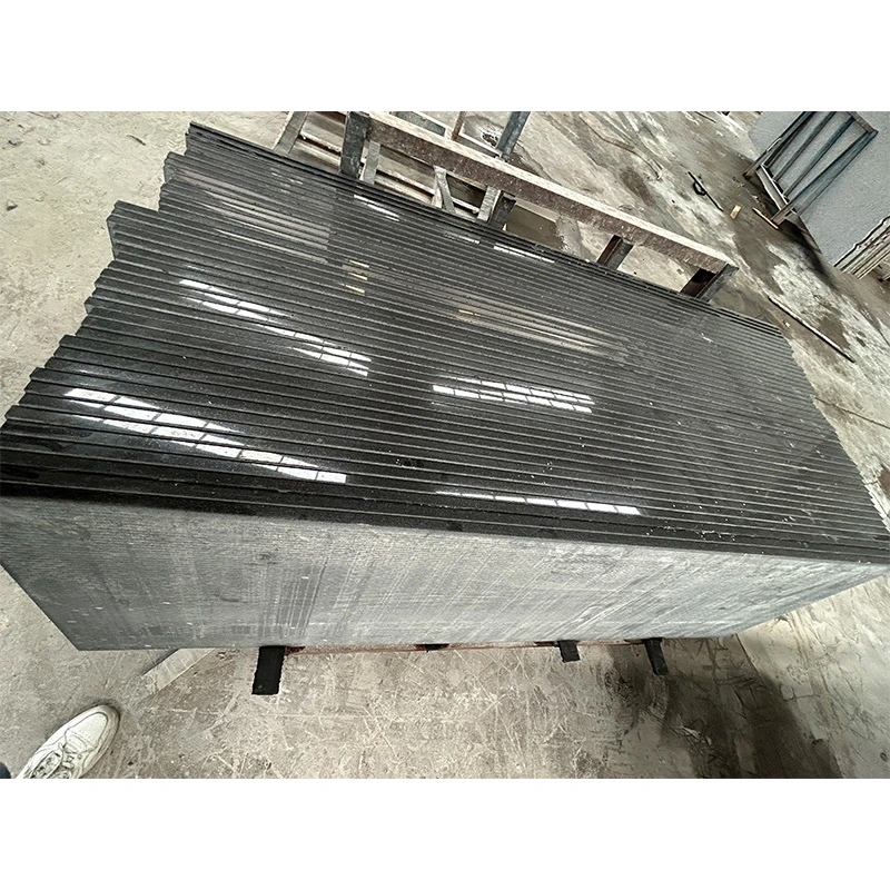 Durable India Black Granite Polished Stone Counter Top Price