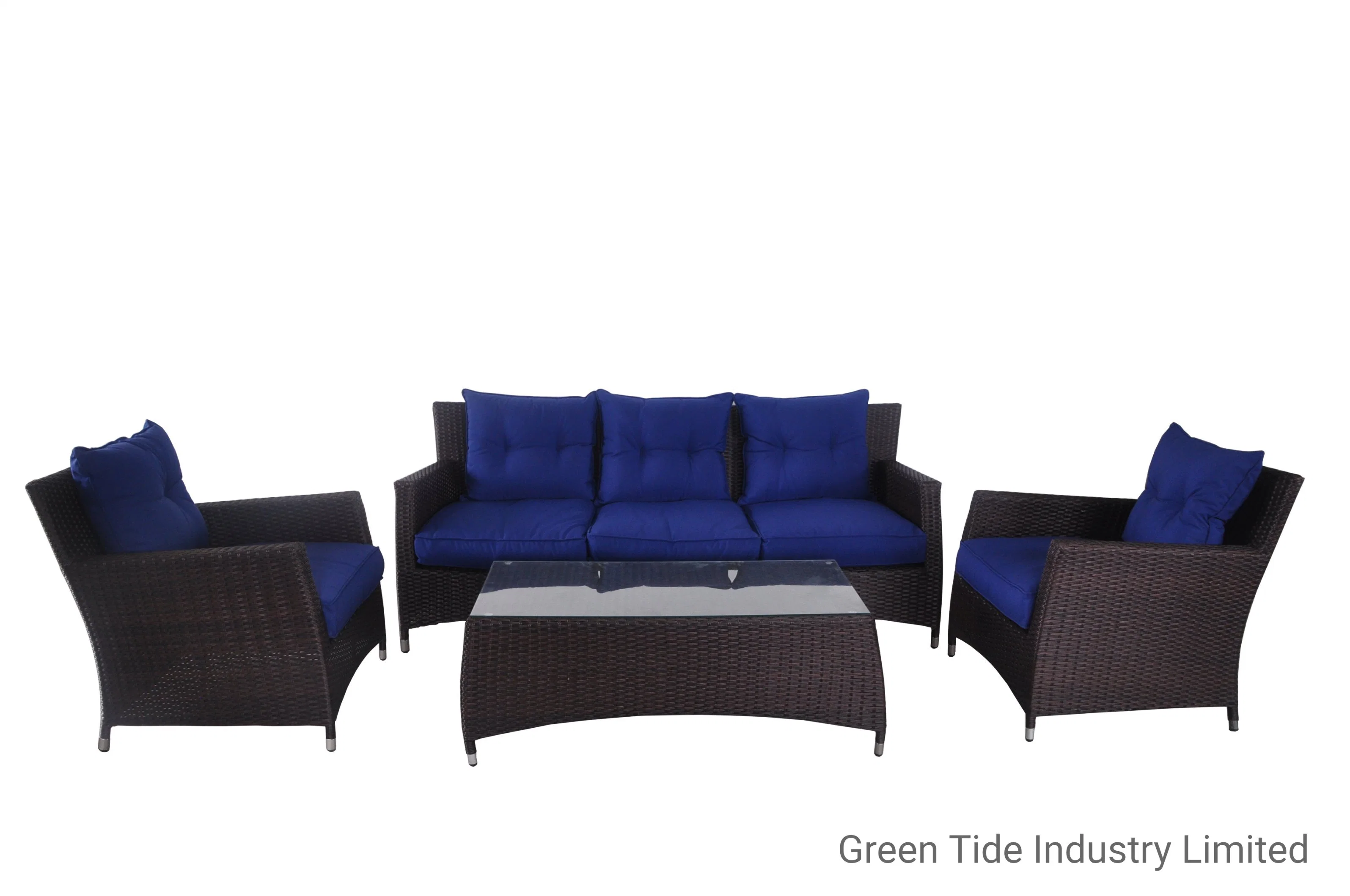 Morden 3 Seats Living Room Home Outdoor Garden Sofa Furniture