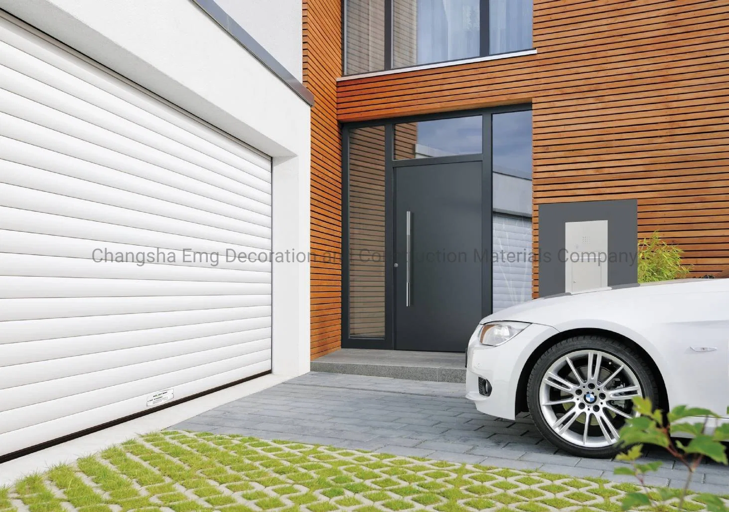 Electric Manual Remote Control Roller Shutter for Security