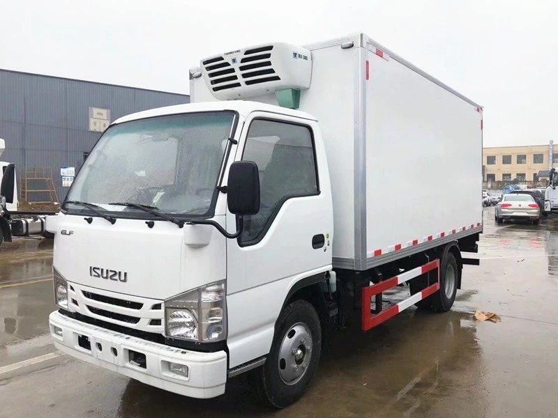 4X2 I Suzu Ice Cream Freezer Truck Refrigerator Transport Truck Refrigerator for Meat Transport