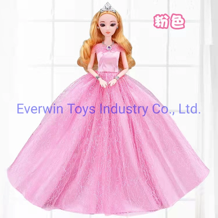 Plastic Toy Christmas Gift Doll Wedding Clothes for 1/6 Doll