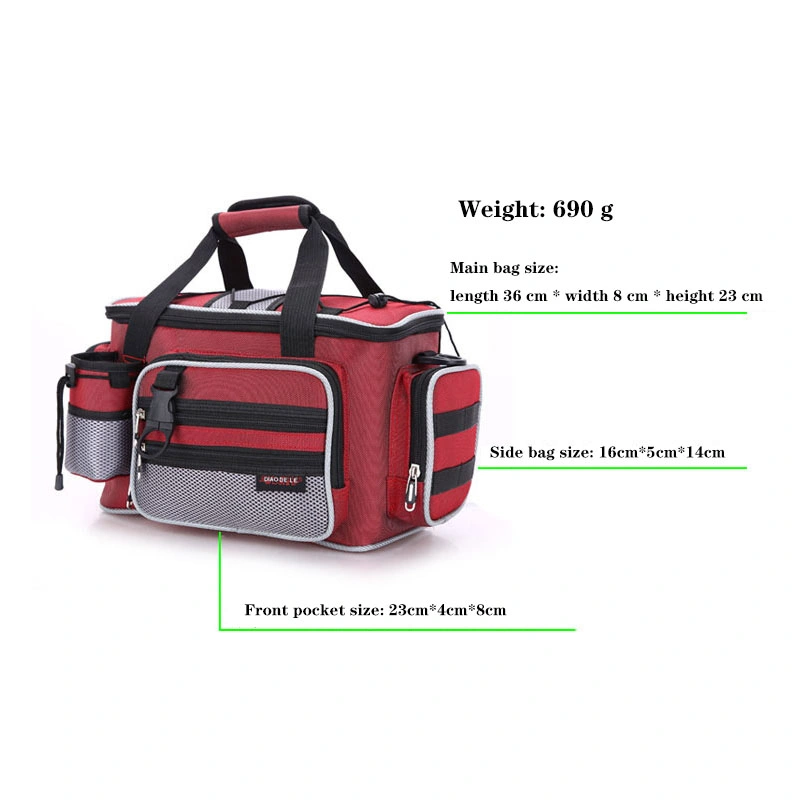 Fishing Tackle Bags - Large Saltwater Resistant Fishing Bags - Fishing Tackle Storage Bags