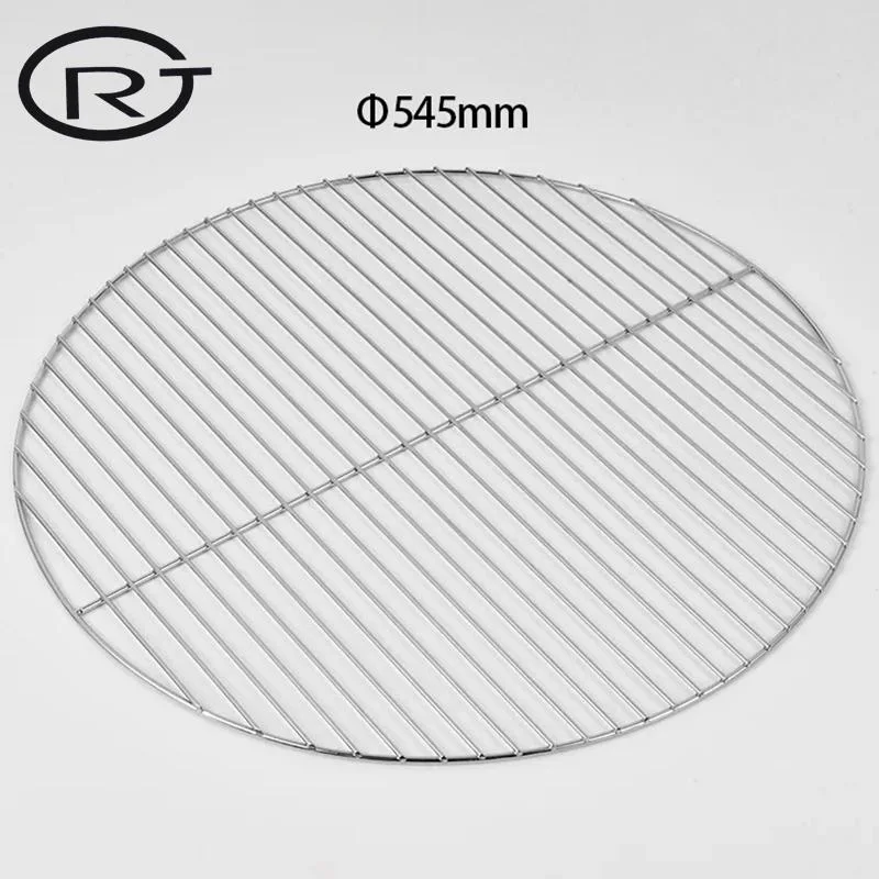 BBQ Net Tube Rolling Grilling Basket Stainless Steel Wire Mesh Cylinder Grill Basket