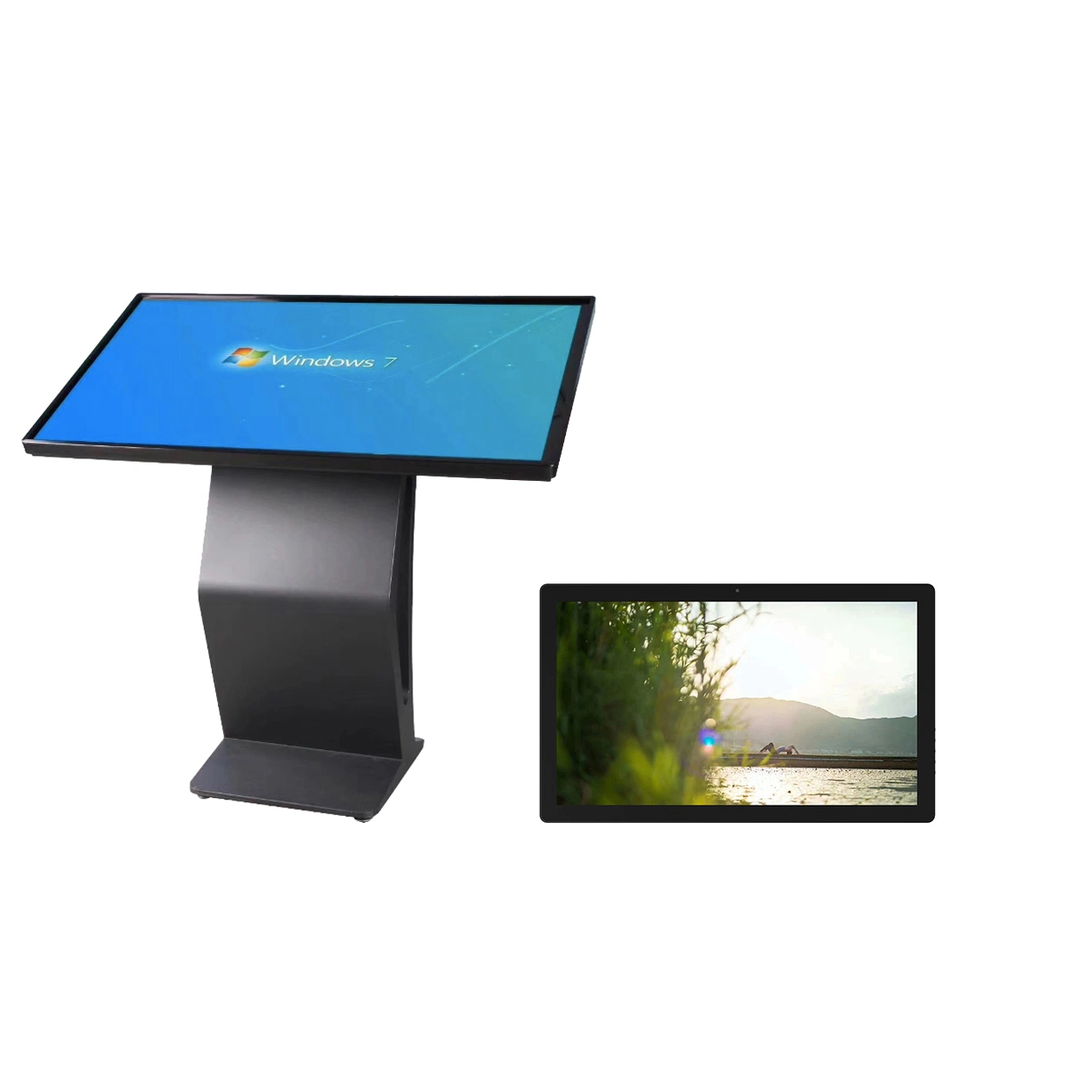 32 Inch Capacitive Touch Android Self Service Payment Interactive Advertising LCD Kiosk