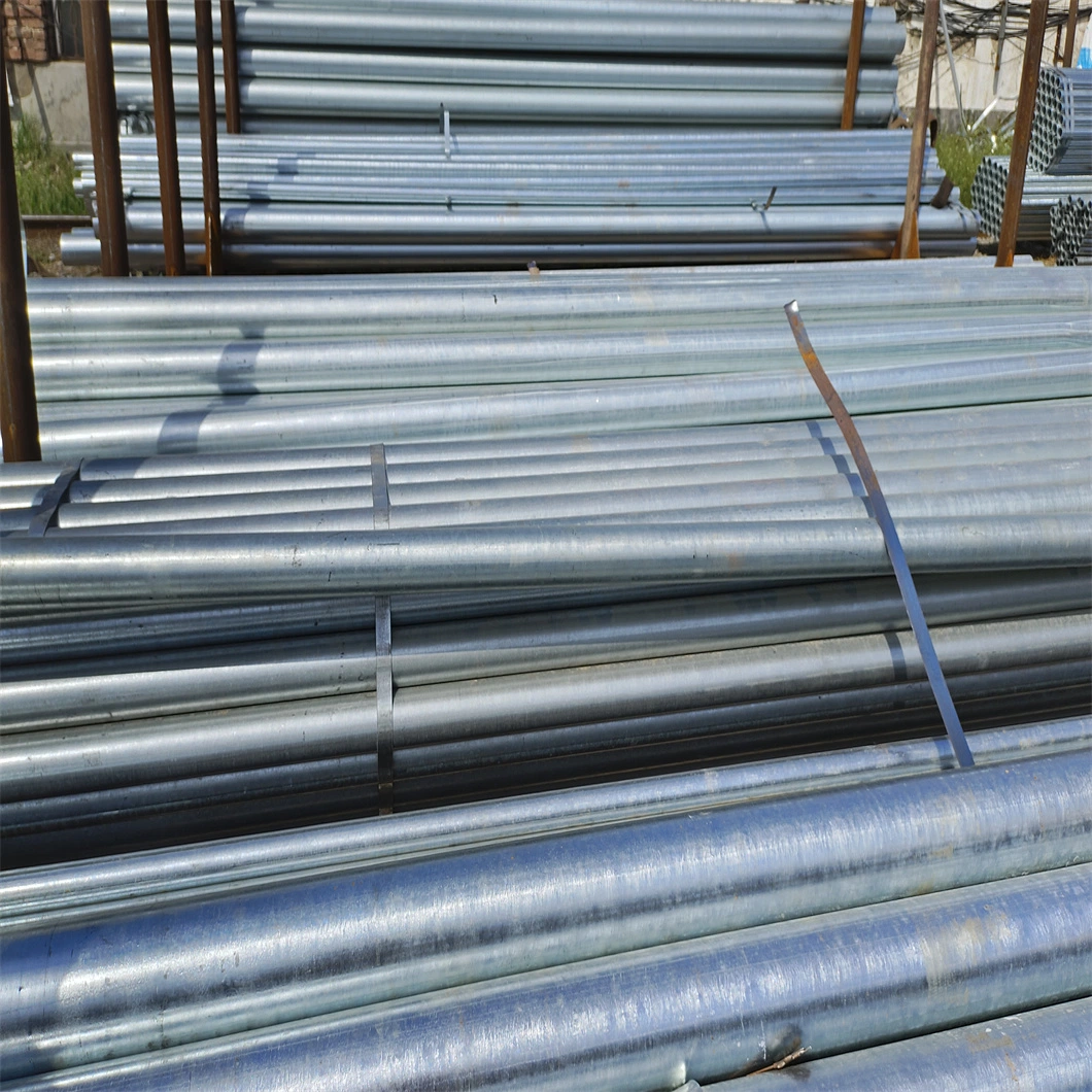 ASTM A106 A36 Seamless Welded Galvanized Steel Pipe Structural Steel Tube/Scaffold Hot-DIP Galvanizing Pipe for Construction