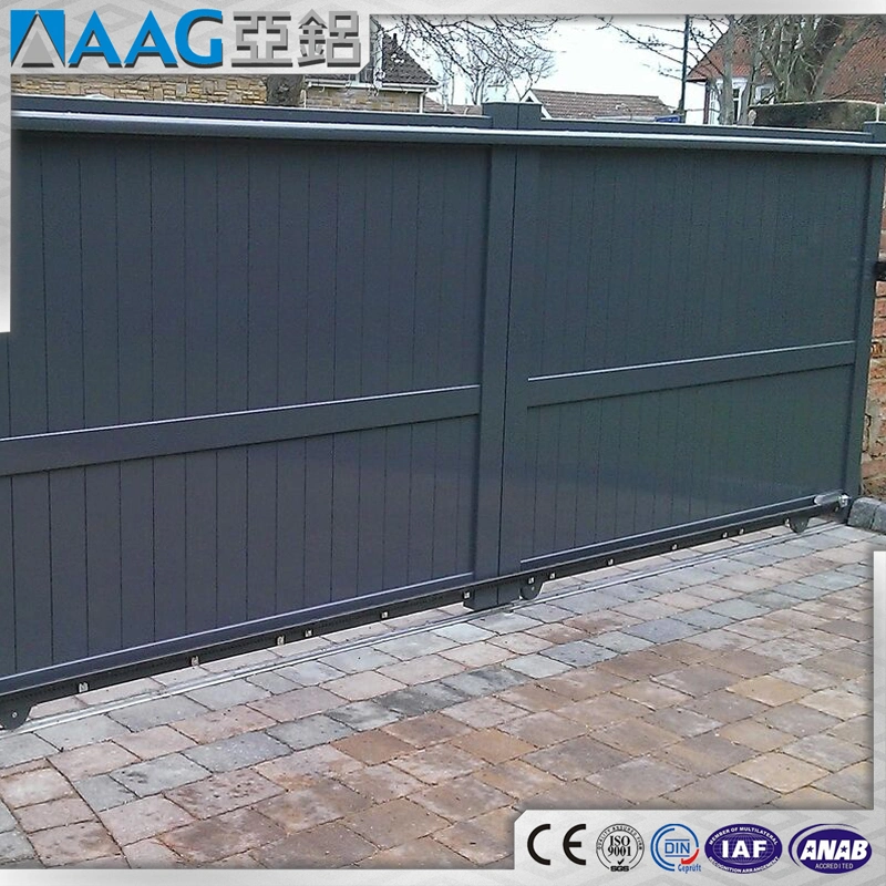 Automatic Swing Sliding Wrought Driveway Aluminum Automatic Gate