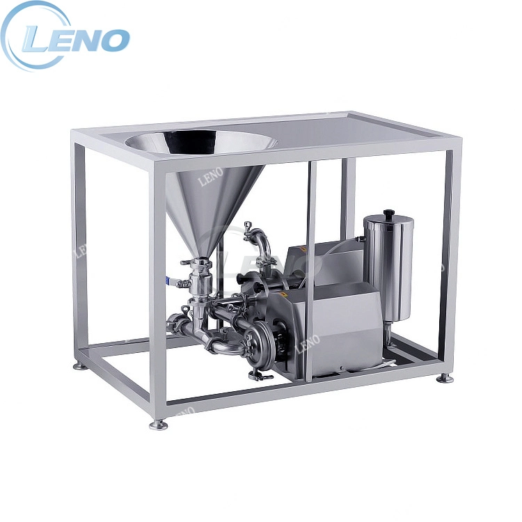 500L Vacuum Homogeneous Mixer Machine Ultrasound Gel Production Line Gel Making Machine Lifting Vacuum Homogenizing Emulsifier