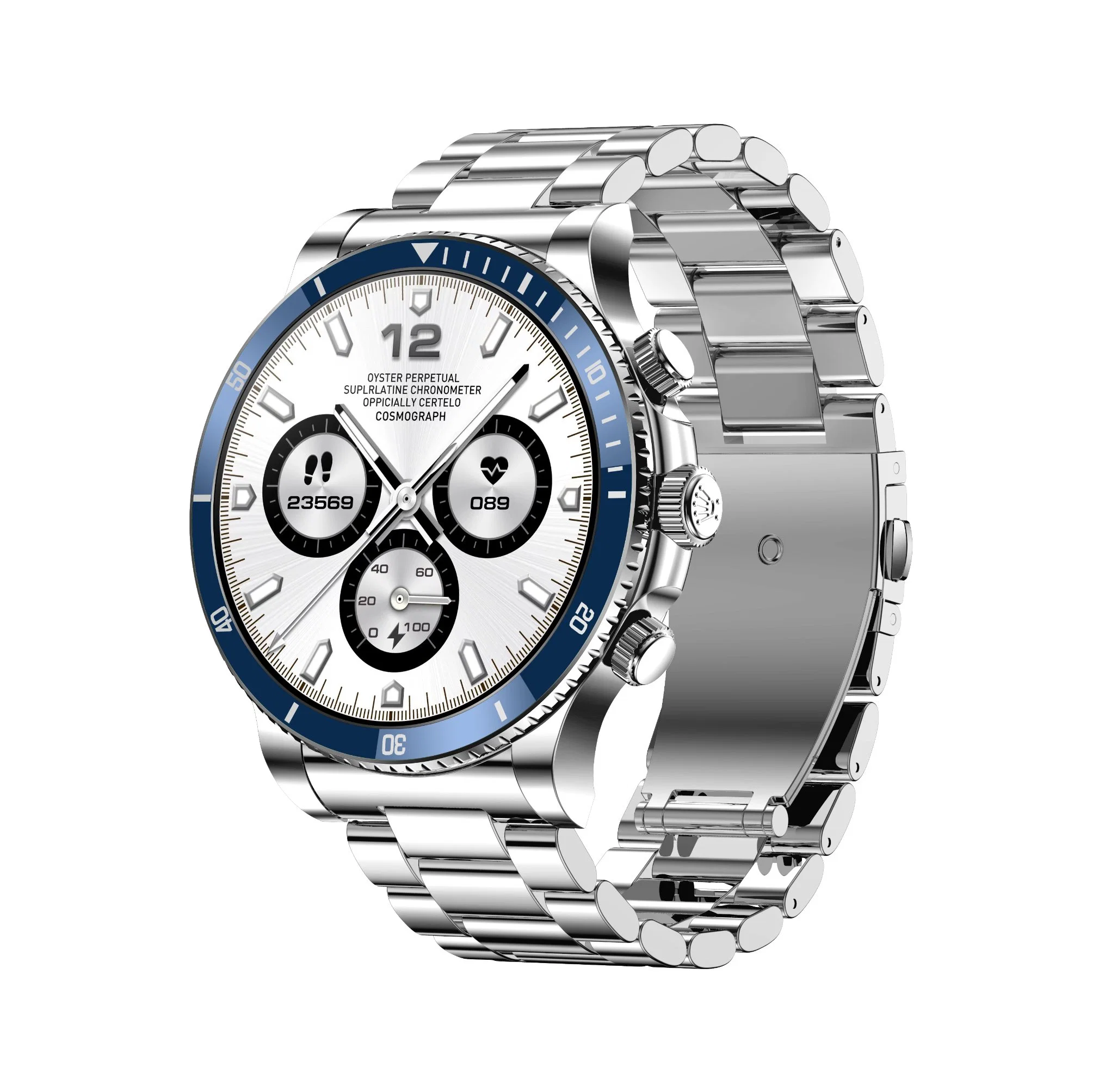 L66 Montres intelligentes de gros traditionnelles avec suivi de fitness pour montre de sport OEM/ODM.