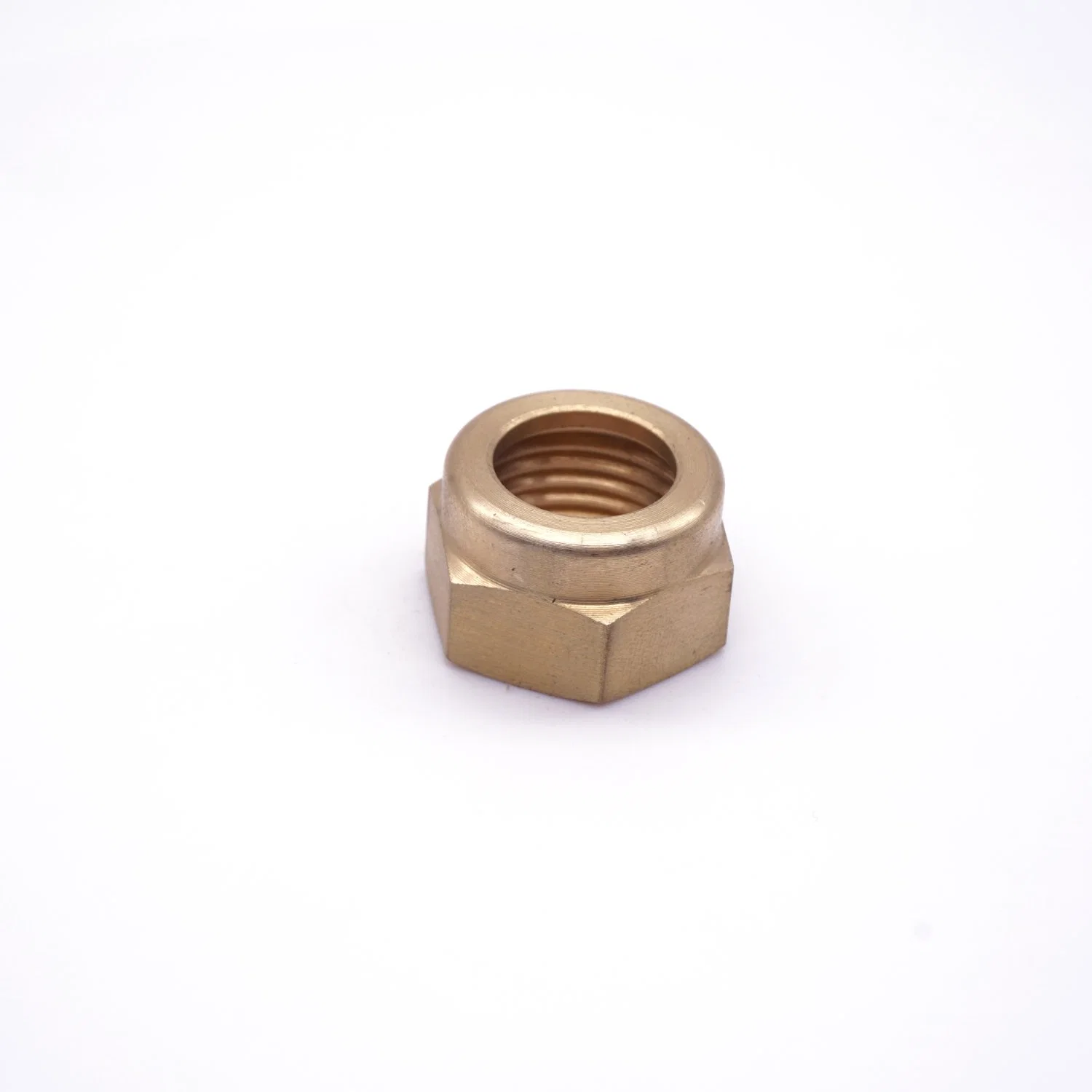 Customized High-Precision Brass Hex Nut Fitting with Passivate