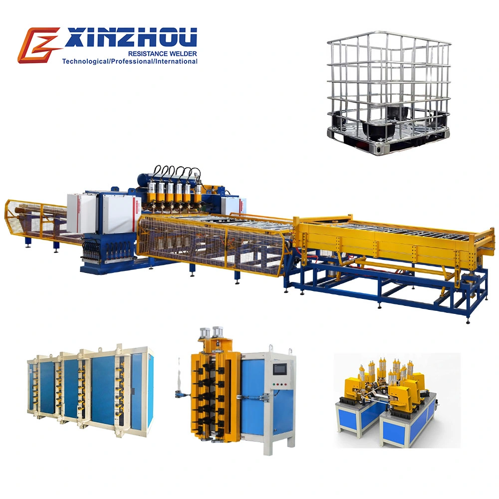 H-Q IBC Cage Tank Frame Welding Machine Production Line