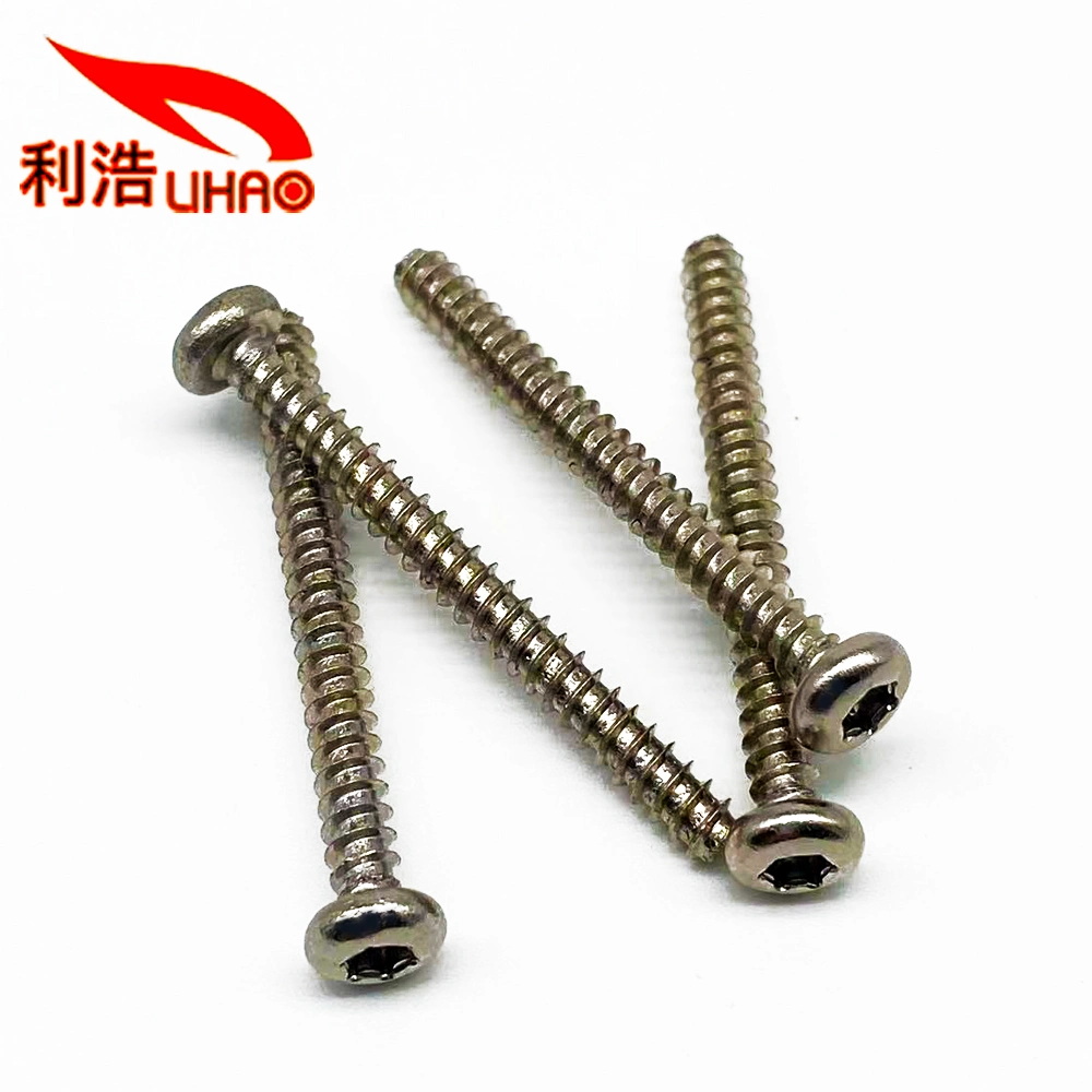 Carbon Steel Pan Head Torx Groove Metal Machine Screw