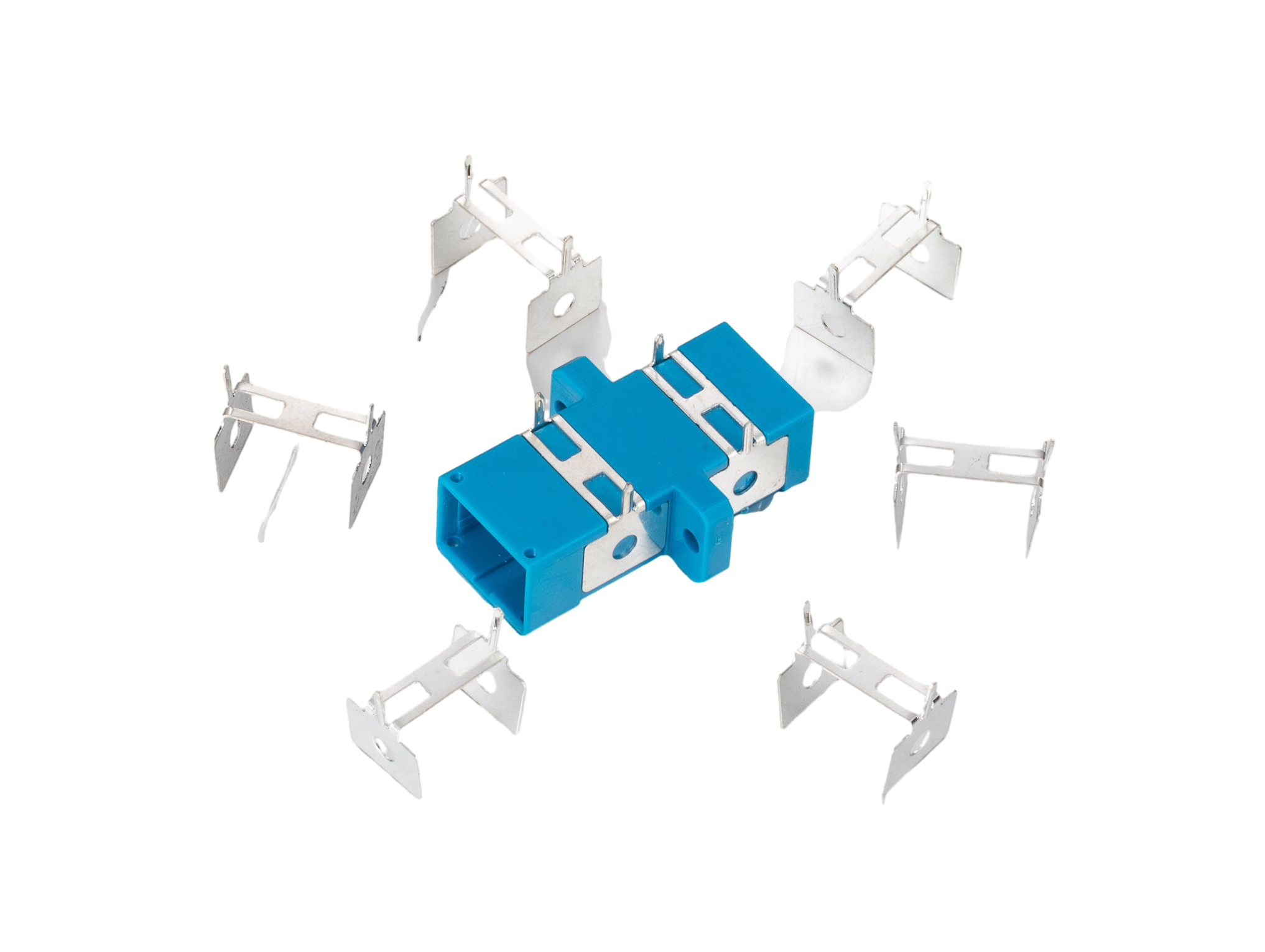 Electric Internet Communication Carbon Steel Stampings Shrapnel Parts