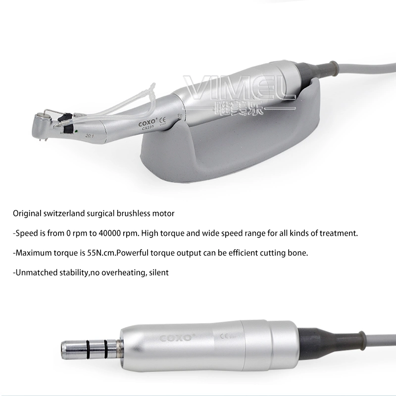 Motor de implantes dentales 20: 1 Sistema de reducción de la implantología