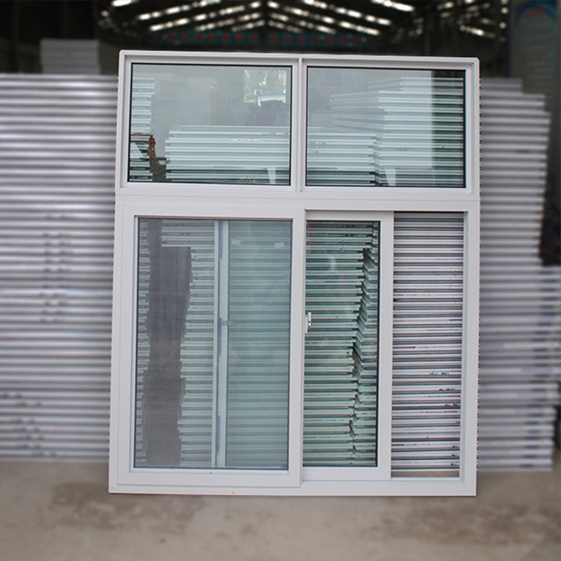 Horizontal Non-Thermal Break Customized Size Aluminum Sliding Window