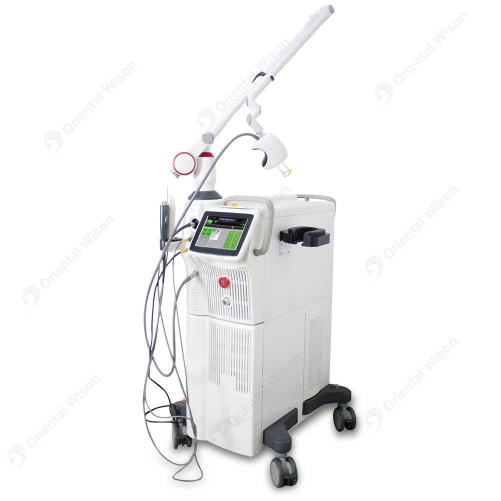 Não fracional ablativos laser Erbium YAG Laser 2940 Fotona 4D 2940 1064 Luzes Twin