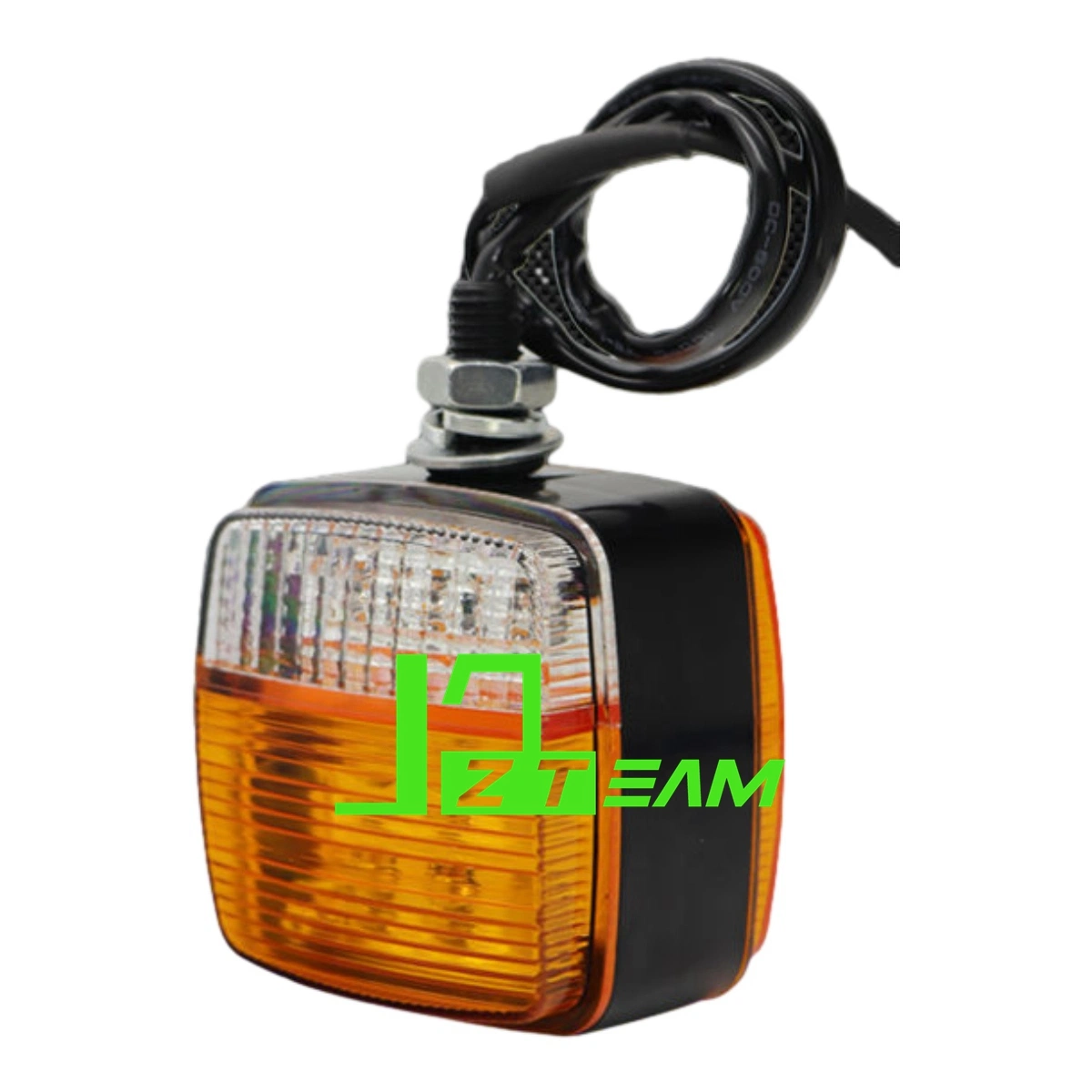 LED Forklift Front Turn Light Wide Voltage 12V 24V 48V Universal Double-Sided Square Turn Front Small Light