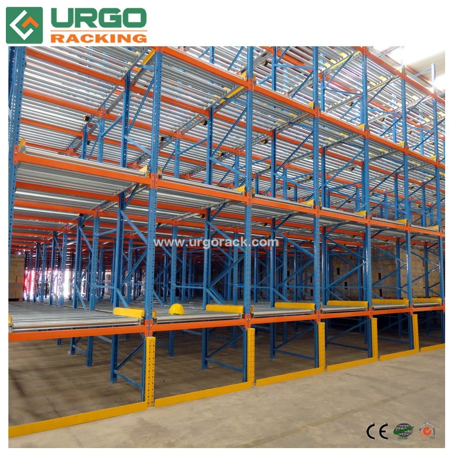 Warehouse Storage Gravity Roller Pallet Rack