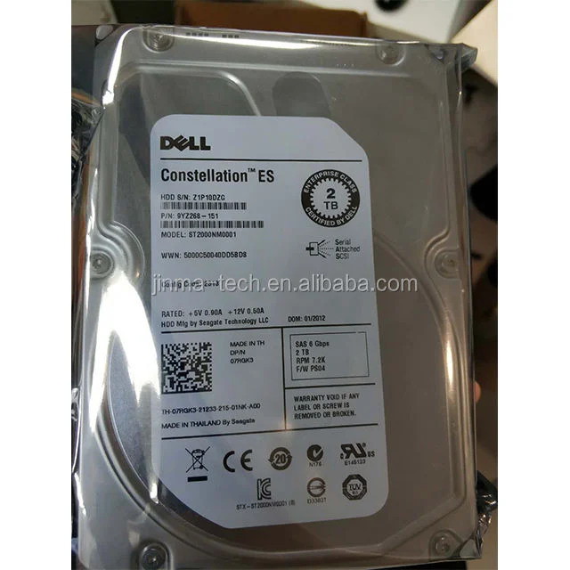 قرص صلب SSD لرف الخادم 800 جيجابايت SATA 2.5 7.2K 12 جيجابايت في الثانية