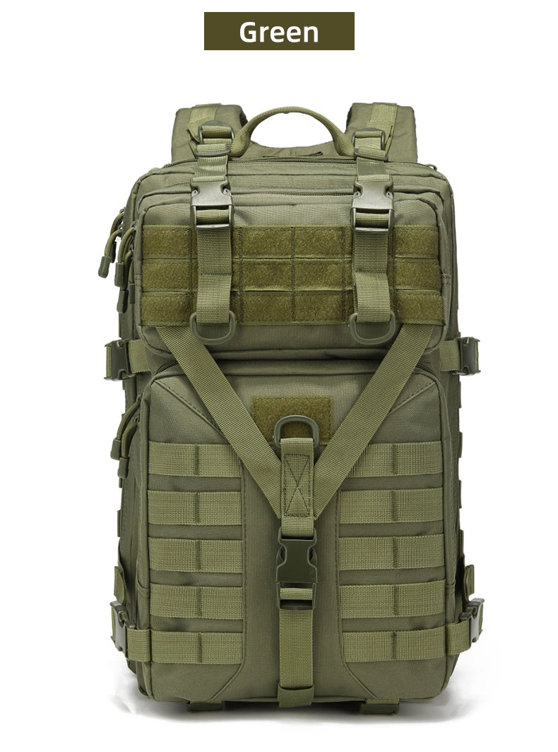 حقيبة ظهر متعددة الوظائف Oxford 900d 45L مقاومة للماء Molle Rucksack