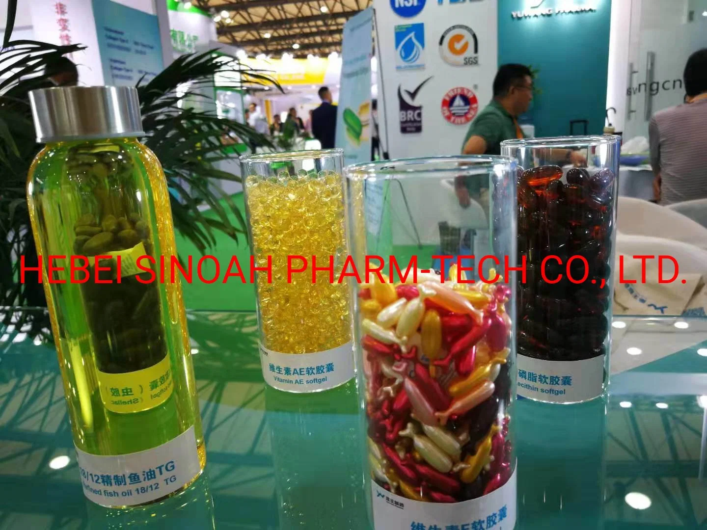 High Quality Hala Omega 3 18/12 Fish Oil Softgel