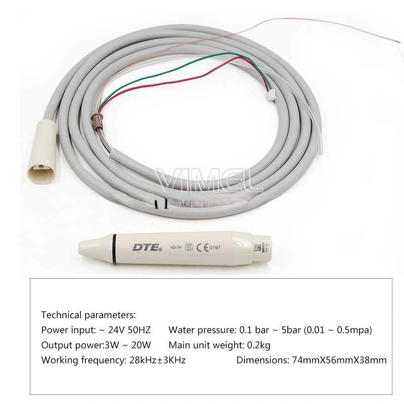 Pic à ultrasons intégré SCALER Piezo ETTD-V2 pour fauteuil dentaire