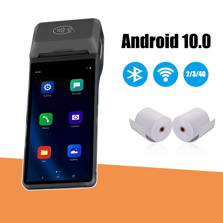 Pemindai 2D 1d 2g 3G 4G genggam بونسيل ليكتور دي Codig QR POS Android Terminal Z300