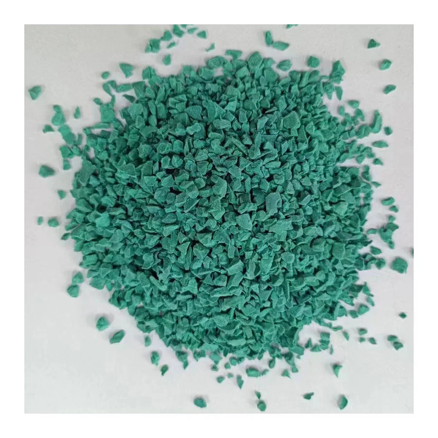 Chinese Manufacturers Export Rubber Particles