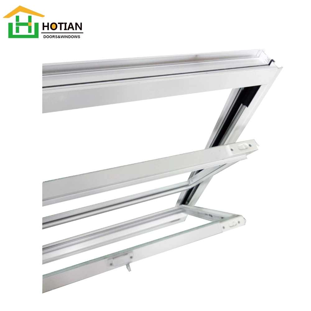 Windproof Hurricane Impact Double Hung Double Tilt Good Quality Windows