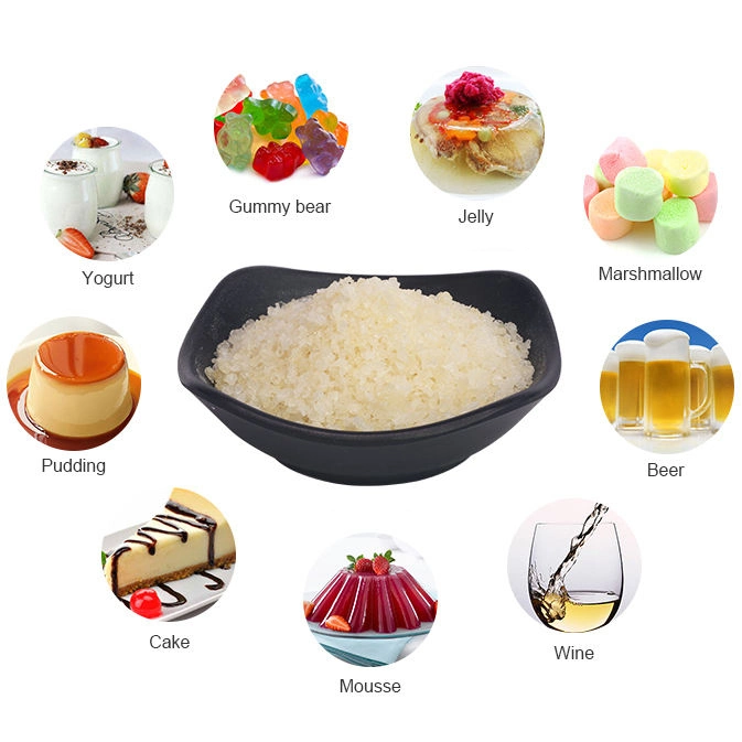 Factory Wholesale/Supplier Custom Bloom and Mesh Halal Gelatin Food Grade Gelatin Powder