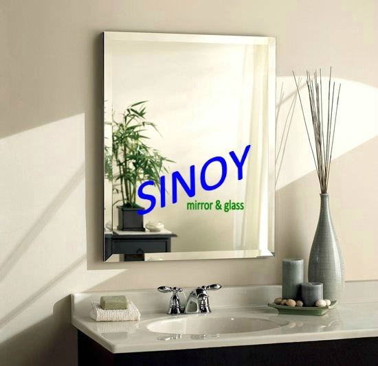 Float Glass Double Coated with Italy Fenzi Paint Shower Room Mirror