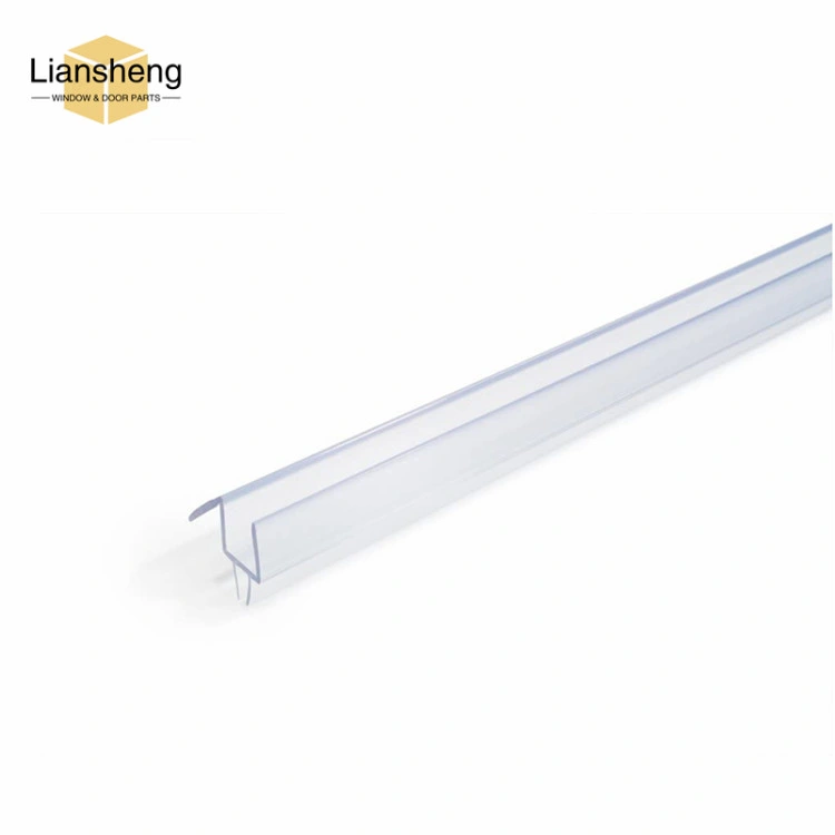 Clear PVC Extrusion Plastic Bar Door Edge Protective Plastic Profile PVC Strip