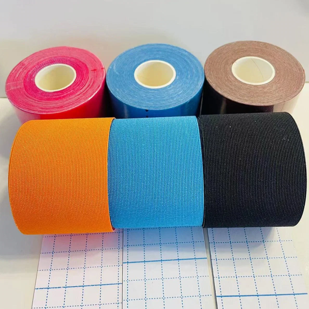 Ktape Kinesiology Tape Muscle Tape Body Tape Cotton Tape Face Lift Tape Chest Lift Tape Sports Tape 5cmx5m or The Customized Size CE ISO FDA