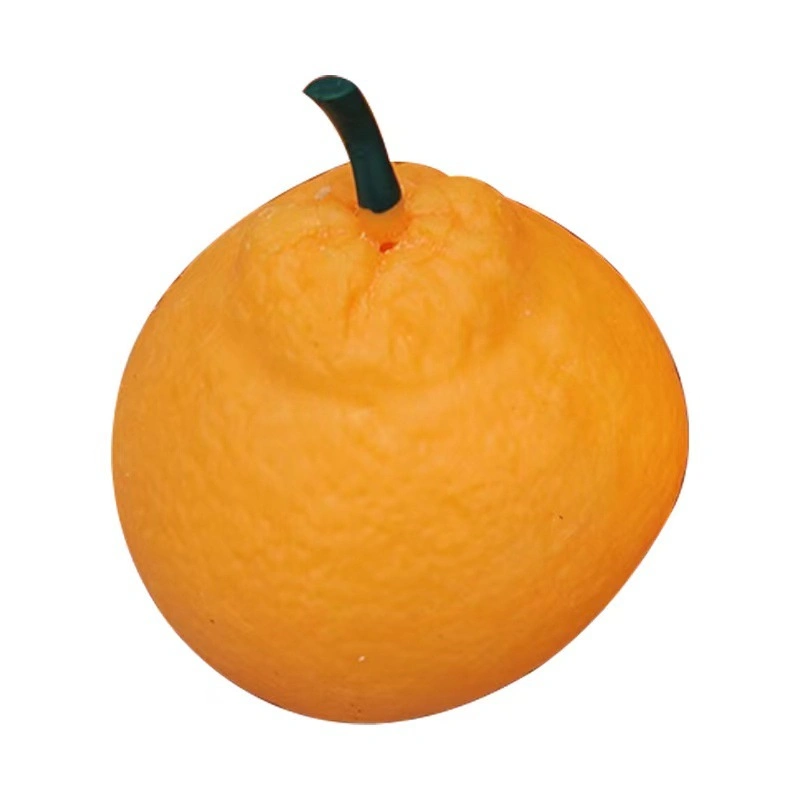 Hot Squeeze Toys TPR Big Orange Shape Antistress pour Détendez-vous