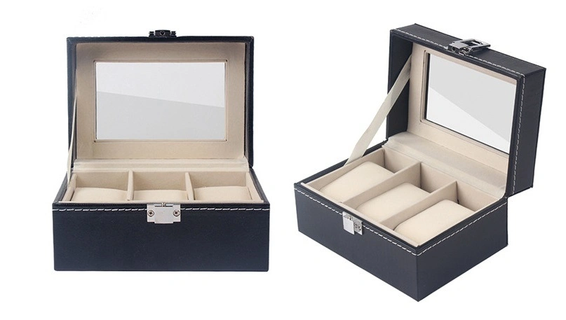 China Guangdong Leather Material and Gift & Craft Industrial Use Watch Organization Boxes/Case