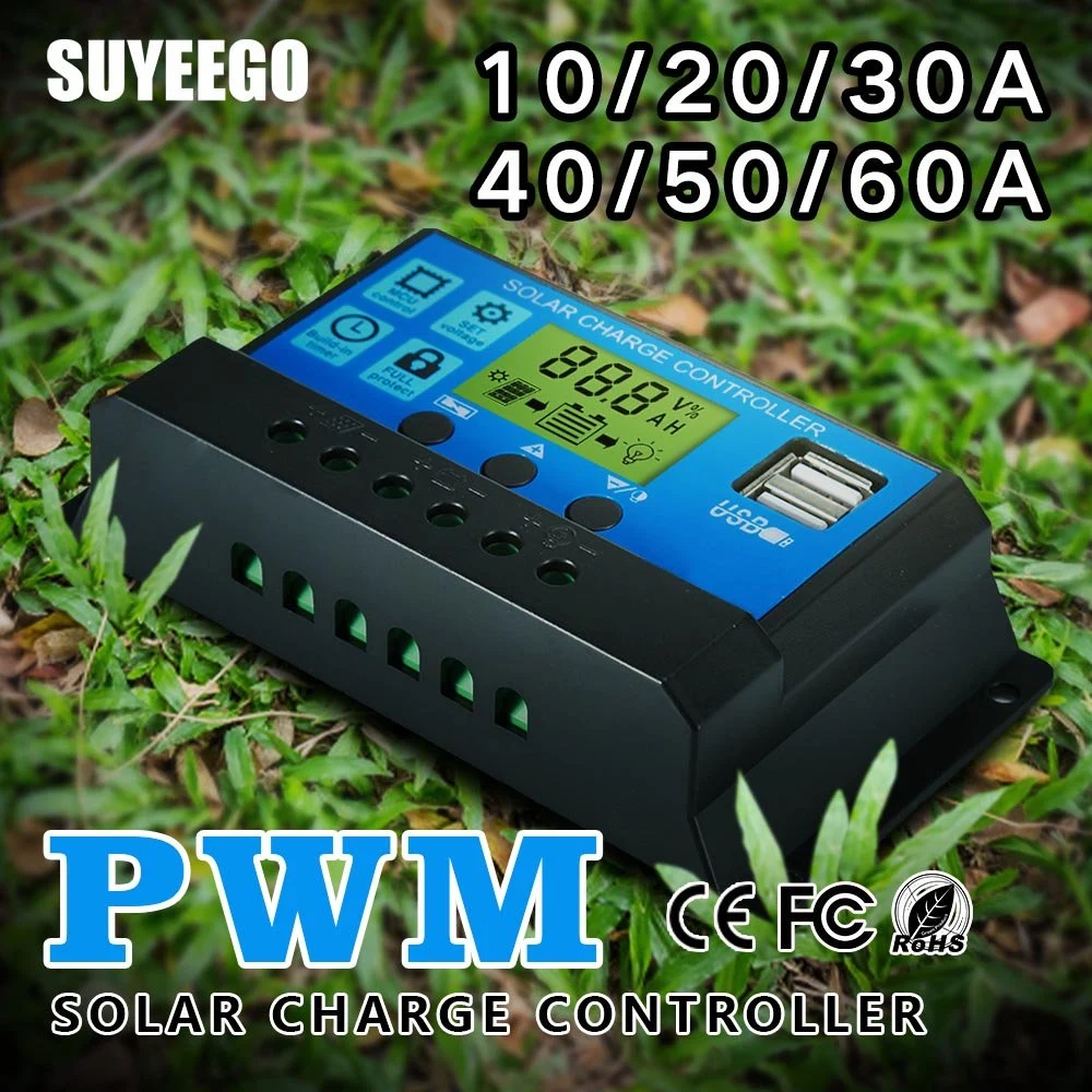 Suyeego Solar System My Solar Technology Dual USB PWM Solar Power Voltage Regulator 14 30 VDC Solar Controller with LED Driver