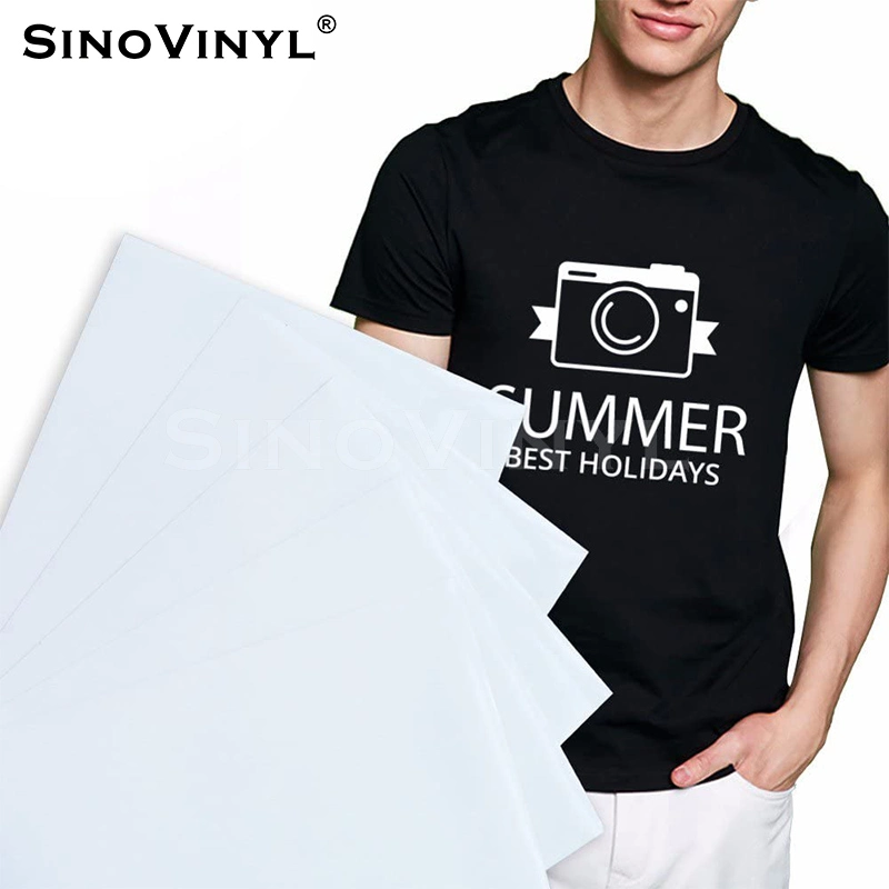 SINOVINYL Wholesale Heat Transfer Printing Paper Film Pu Roll Printable Vinyl For Shirt