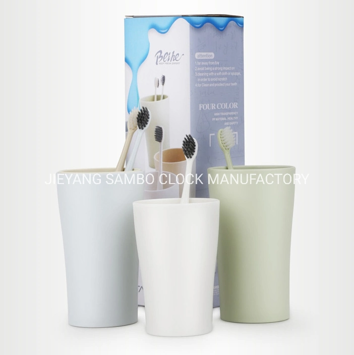 Custom Promotion Gift Plastic Cup with Toothbrush