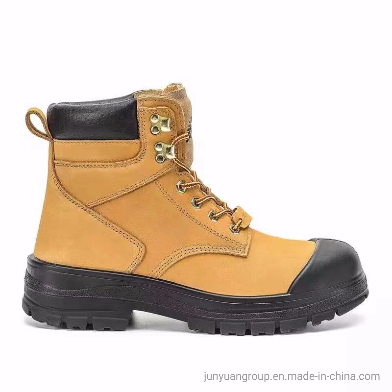 Водонепроницаемая желтая защитная обувь Steel Toe Work Shoe Hiking Men Обувь для защиты от скольжения Sport Sneaker Construction Завод рабочих ботинок
