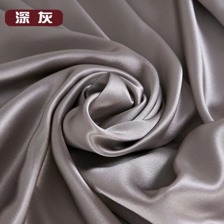 MOQ: 10m Width 300cm 100% Silk Charmeuse Satin Fabric for Bedding