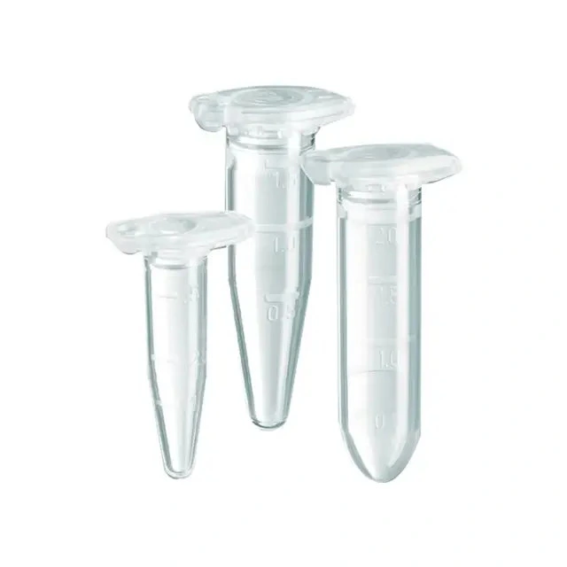 Clear Cryogenic Vial Conical Lab Medical Micro Centrifuge Tube Without Cap