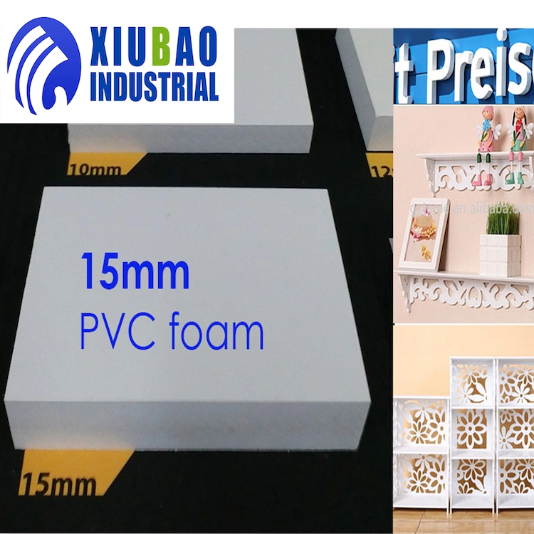 High Density10mm Hard Moistureproof PVC Foam Board for Display Panel