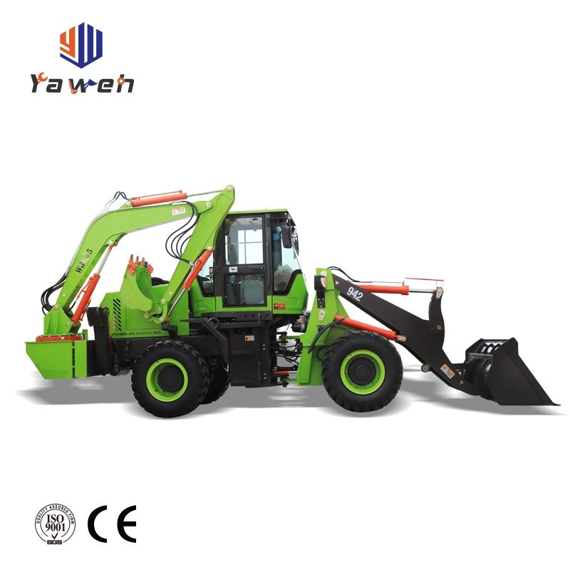 Best Price Yaweh Backhoe Loader Mini Digger Loader