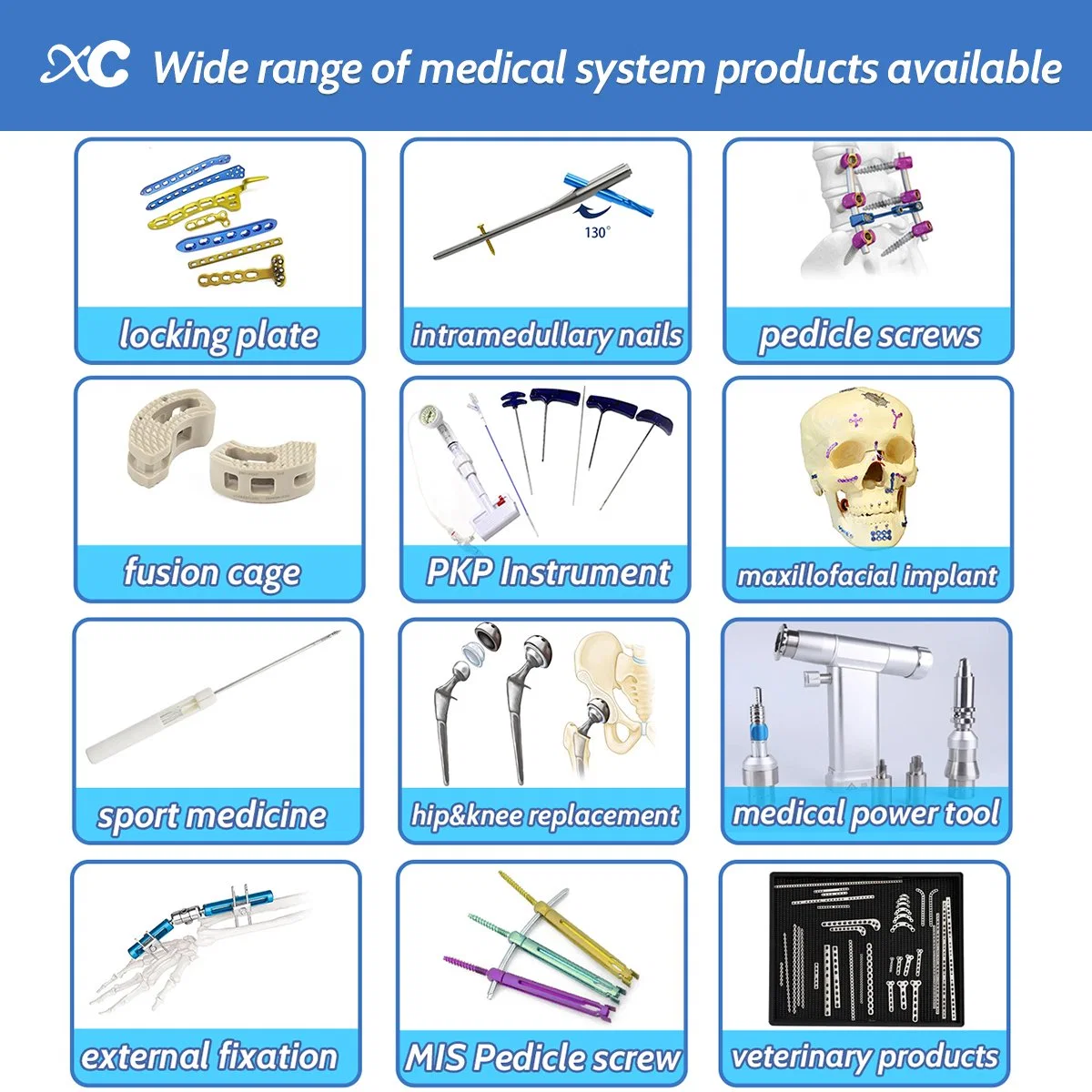 Instrument chirurgical électrique vétérinaire Vet Mini Perceuse orthopédique multifonctionnelle à batterie