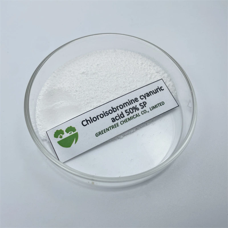 CAS No. 89325-49-5 Fungicide Chloroisobromine Cyanuric Acid 50% Sp