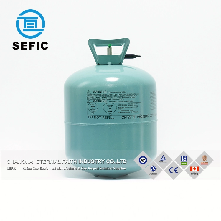 Competitive Price 50lb Disposable Helium Balloon Gas Cylinder