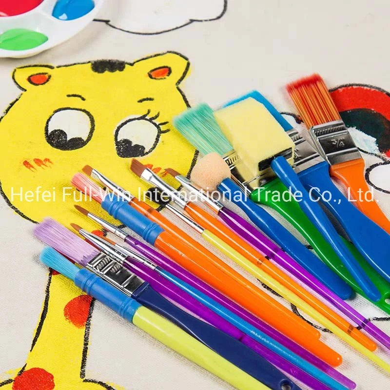 Colorful Kids Painting Brushes Set Drawing